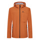 HENRY GRANT Henry Grant Autumn Orange Windproof Hooded Outdoor Sports Soft Shell Jacket Men's Casual Jacket Orange (QSV243601H166) One Size 48 (175/96A)