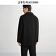PEACEBIRD Men's Shopping Mall Same Style Coat Winter New Double-sided Wool Coat B1AAE4210 Black 1 XL
