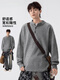 OEMG sweater Henry collar sweater men's autumn and winter trendy brand lazy style high-end top pullover warm jacket dark gray M recommended 90-100Jin Jin equals 0.5 kg