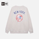 NEW ERA2024 Early Autumn MLB Sweater NY Print Heavy Long Sleeve Trendy Basic Sports 14385256 Black XL