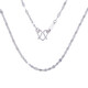 Beijing Gold Trading Center Co., Ltd. Platinum Sequin Lip Chain Necklace Tile Plain Chain About 2g