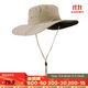 Decathlon Fisherman Hat Mountaineering Sun Protection Summer Outdoor Hiking Sun Hat Anti-UV Men and Women Gray L-2022178