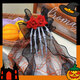 Halloween skull claw hairpin headdress dress up clip female hair accessories hair side clip side clip accessories props rose skull hairpin