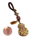 Couple style creative sand gold Ping An gourd key chain car key pendant men and women key chain Fulu gift Fulu gourd-key chain Fulu gourd Ping An