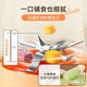 Sentaole food supplement machine, baby food processor, multi-functional toddler special mixer, mud grinder, meat mincing tool, small 10-leaf knife, Muyue Orange, high version, three cups and three knives