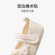 Xiderui (xiderui) baby floor shoes for spring and summer cotton shoes for infants and toddlers thin princess non-slip toddler shoes for girls shoes and socks Beige lace shoes 13 CM reference age 9-12 months
