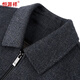Hengyuanxiang double-sided woolen coat men's autumn and winter short woolen coat middle-aged and elderly men's clothing