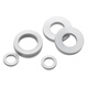 Jinggong double stack self-locking anti-loosening washer 304 stainless steel/Dacromet double-sided toothed locking washer DIN25201 M16 Dacromet (5 pairs)
