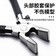 Niuxiang (niuxiang) new Taipan model pressing pliers with rubber sleeve flat mouth pliers model clamping pliers clamping pliers eight-inch flat glass pliers new model clamping pliers 8-inch rust-proof nickel iron upgraded version