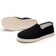 Qiaojiati old Beijing cloth shoes men's shoes breathable cloth shoes handmade thousand-layer cloth shoes middle-aged and elderly dad's shoes with soles black pure cloth shoes 41