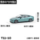 He Jiagong Xiaopeng P7 simulation alloy car 164 miniature model new energy car model children's car toy ornaments T1110 Xiaopeng P7i interstellar green
