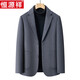 Hengyuanxiang Autumn and Winter Men's Woolen Suit Coat Middle-aged Business Casual Removable Down Liner Jacket