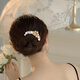 Xiangwan hairpin hairpin beaded flower U-shaped hairpin high-end antique flower hairpin new Chinese style temperament ball head comb for women