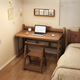 Ouyilang solid wood folding desk study desk small apartment home bedroom study multi-functional installation-free small table
