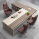 Shengli boss desk leader office single executive desk office manager desk supervisor desk and chair a front desk chair