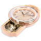 Power Power Creative Mur Corloge moderne et simple décorative Horloge européenne Mur Home Home atmosphérique Quartz Clock 16 pouces Golden Flat Swing 6173