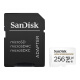 SanDisk 256GBTF (MicroSD) memory card driving recorder/security monitoring special memory card highly durable home monitoring reading speed 100MB/S