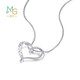 Chow Sang Sang platinum pendant Pt950 love platinum pendant without necklace 91882P