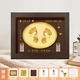 Jingchuan Asahi baby one-month-old newborn hand and foot prints 100-day hand prints and footprints photo frame one-year-old fetal hair souvenir photo frame table 8-inch hand and foot print photo frame fetal hair bottle umbilical cord bottle