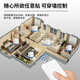 Thumb robot, lazy person's automatic light-off artifact, wiring-free remote control switch light, smart wireless light switch, remote finger, 1 round remote control + host, radio frequency, can penetrate the wall