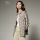 Late White New Product 2025 Autumn Lapel Fashion Top Simple Elegant Elegant Temperament Versatile Shirt Women Brown S