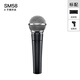SHURE Shure SM58S professional microphone stage performance guitar playing singing recording dynamic coil wired home microphone SM58S (with switch) storage bag + microphone clip