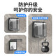 Type 86 socket waterproof cover self-adhesive switching power supply protective cover splash-proof box bathroom toilet socket protection box Type 86 universal model-transparent