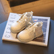 Terranis Yangma recommends spring and autumn baby girl toddler shoes 1-2-3 years old British style Martin boots for boys soft off-white single shoes 21_size_inner length 13.0cm
