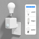 Gongtai Intelligent Human Body Sensor Socket Lamp Socket E27 Screw Corridor Sensor Energy-Saving Lamp Switch Lamp Holder GT-RT27-C60