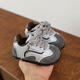 Terranis Yangma recommended 2025 spring and autumn new infant breathable sports shoes 0-1 years old 3 soft sole non-slip toddler shoes silver 16_inner length 12cm