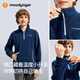 Moodytiger children's sweatshirts are warm and moisture-absorbent 25 years new winter boys' tops half-zip stand-up collar soft girls' sportswear