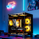 ASUS family bucket 13400F/14600KF/RTX5060 independent display sea view room assembly computer game e-sports live rendering design desktop host DIY complete machine I5 12400F+RTX5060 | cost performance