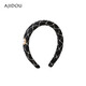 AJIDOU Ajidou headband for women with high skull, simple and casual, does not hurt the hair, small fragrant style headband, birthday gift, elegant little fragrant style 1 piece