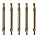 Maeda Tools Maeda double-head twist drill bit high-speed steel drill bit hand electric drill drill bit turn stainless steel drilling drill 4.2mm 4.2mm (ten pieces)