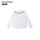PawinPaw25 pre-sale PawinPaw cartoon bear children's clothing 25 autumn new girls long-sleeved shirt Ivory ivory/39 110