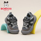 BOBDOG children's shoes winter lightweight warm toddler shoes boys comfortable baby shoes 106355105 lead gray/light hemp gray 25