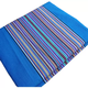 Yusenyi thickened striped four-season three-piece quilt cover single-piece double single dormitory cloth sheet quilt cover quilt old royal blue 2.5x2.5 meter sheet for large bed