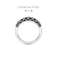 Chow Tai Fook G&W series PT950 platinum ring as a gift PT164134 No. 19