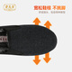 Lao Meihua winter men's cotton shoes, old Beijing cloth shoes, thickened with cotton, warm shoes for middle-aged and elderly people, black 42