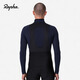 Rapha new color for autumn and winter men's warm winter long-sleeved turtleneck cycling base shirt official cycling top navy blue - new color for autumn and winter 25 M