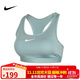 Nike NIKE Women's Underwear Medium Support MED SPT BRA Sports Bra DX6822-017 Green M