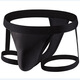 Bagged new new product quick-drying men's butt lifting thong personalized fashionable low-waist underwear breathable polyester underwear black S 90-110Jin Jin equals 0.5 kg