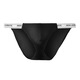 Austrian element men's thong men's sexy underwear men's double thong underwear gay men's buttocks sexy black L