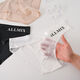 Fangluyu sexy pure lust style couple underwear ice silk seamless men and women pair of triangle thong underwear 2025 new summer thin black male L + female M