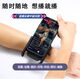 Selected outdoor internet celebrity walking wrist mobile phone holder for anchor singing and dancing live broadcast interactive hand-worn holder for running and fitness wrist arm bag for driving takeaway and cycling navigation support twist-screw wrist holder with extension strap for wrist and arm