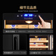Bacchus cigar cabinet with humidity control constant temperature and humidity humidifier mini small household solid wood cedar wood alcohol maintenance naked maintenance red wine cigar maintenance energy-saving silent air cooling 5th generation constant humidity system + double side lights (2 naked maintenance + 2 box maintenance) 70L