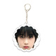 Zhang Guiyuan's new peripheral double-sided transparent keychain school bag pendant to support students' gift customization KXPB16790 5CM