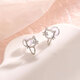 QMXD Original Cat Ear Clip Women's No Piercing Earrings New Popular Style Simple High-end Cute Fake Earrings Earrings Cat Ear Clip 2 Price