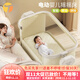 Trimigo smart crib electric baby rocking bed spliced large bed baby bed mobile electric cradle newborn bed high-looking Instagram style electric baby rocking bed electric flat rocking + intelligent induction + Bluetooth music