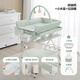 KUB diaper table, baby care table, foldable newborn baby changing table, touch table, bathing crib, MAX configuration, koala + side hanging bag + small water basin + trash can + toy rack, other assembly bracket structure